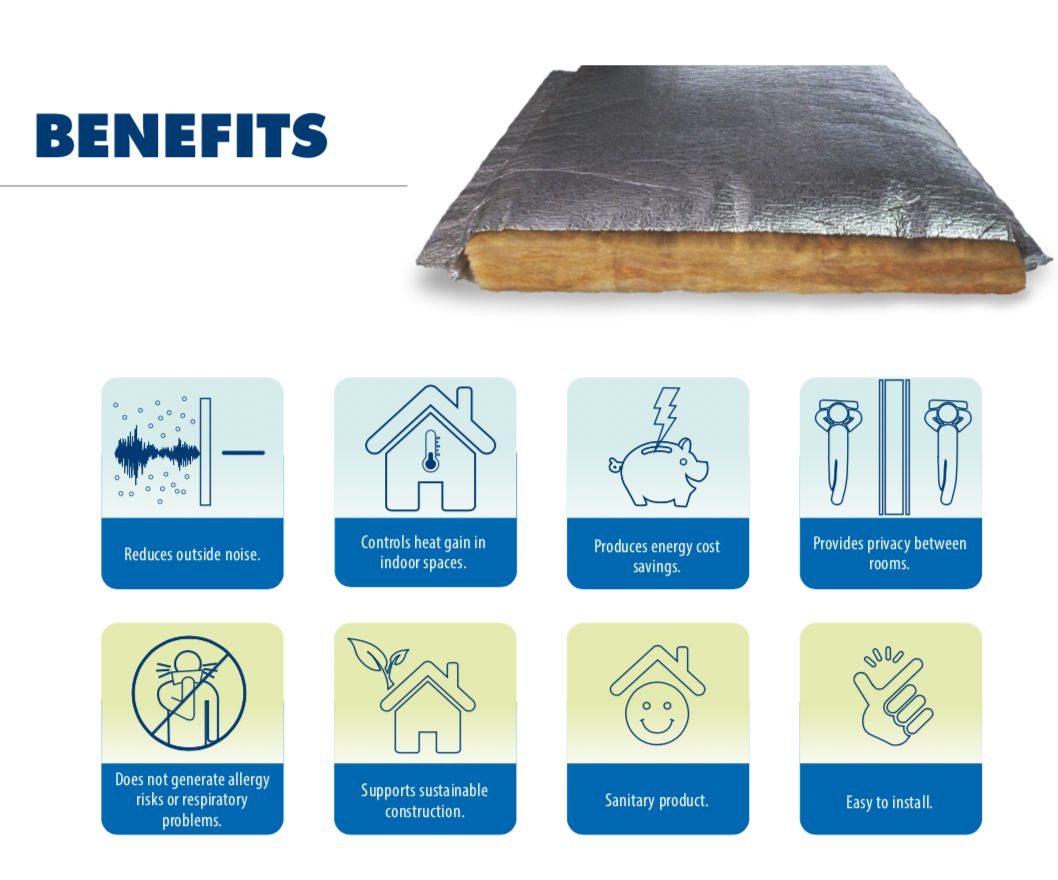 Acoustic Insulation 16 Inch Prodex Hybrid